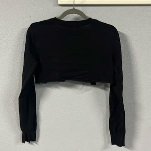 H&M distressed sweater